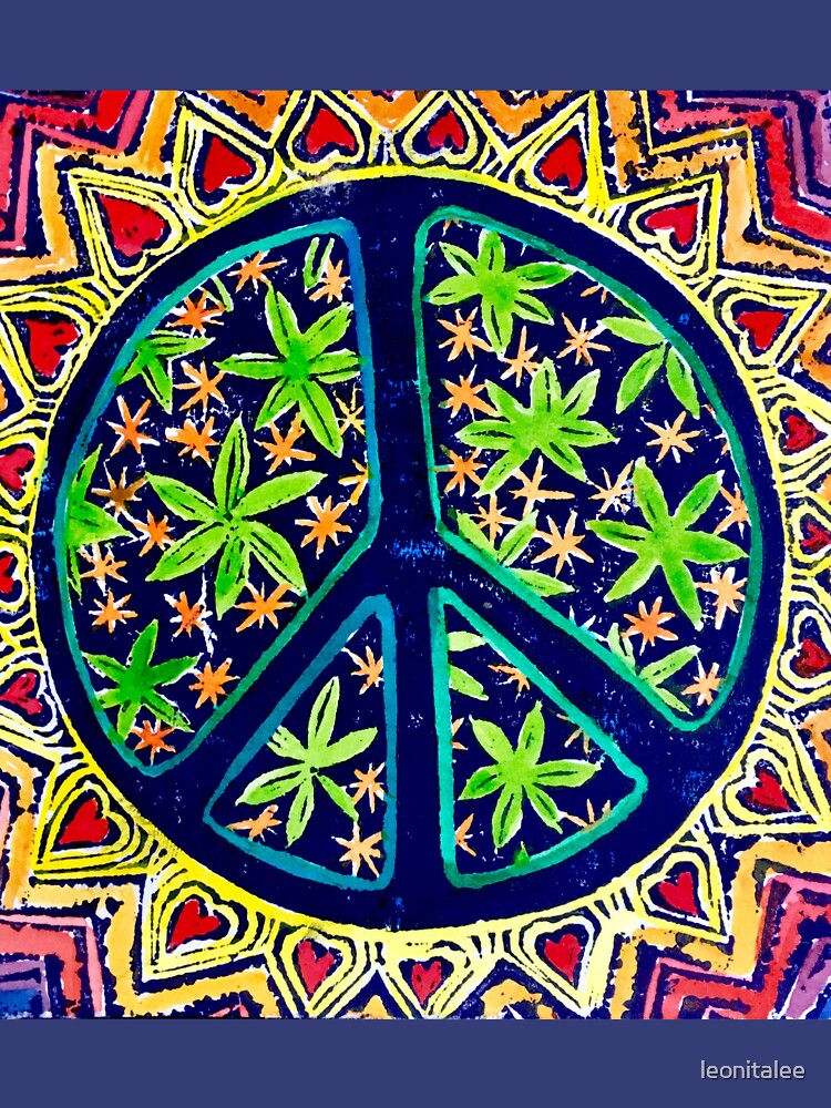 Thumbnail 7 of 7, Classic T-Shirt, Peace Mandala designed and sold by leonitalee.