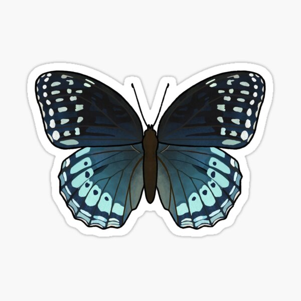 Female Diana Fritillary, Arkansas State Butterfly Sticker