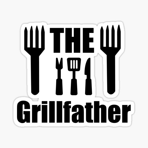 "Grill Master, The Grillfather, Dad, The Grill Father, Fathers Day, the