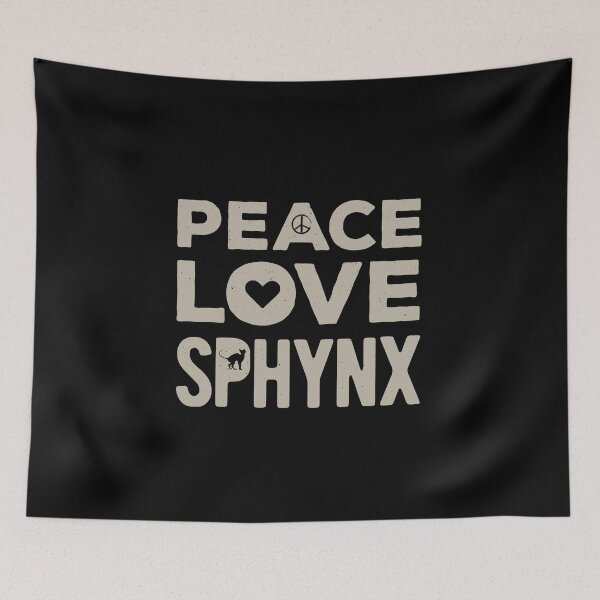 Item preview, Funny Sphynx Cat designed and sold by artworkbyrihen.