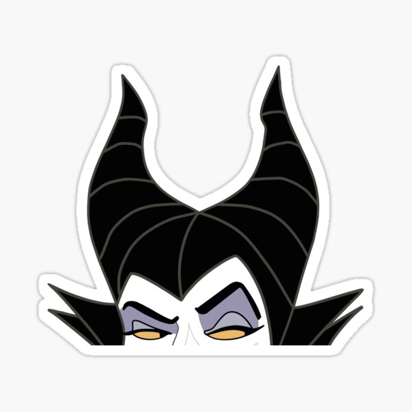 Buy DISNEY Maleficent 2 Maleficent Character Face Shoulder Bag with Flaming  Shoulder Strap, Female, Black