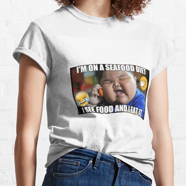 Fat Chinese Baby Meme Classic T-Shirt