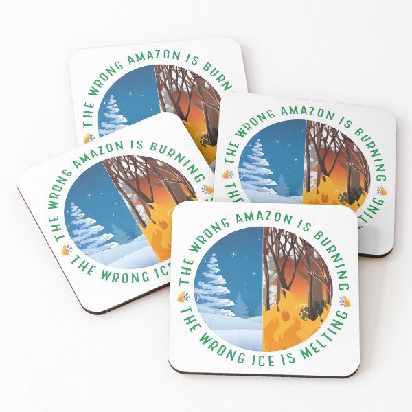 Item preview, The Wrong Amazon is Burning, The Wrong Ice is Melting designed and sold by bdmart33.