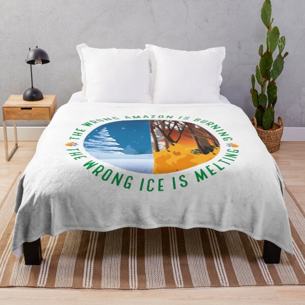 Item preview, The Wrong Amazon is Burning, The Wrong Ice is Melting designed and sold by bdmart33.