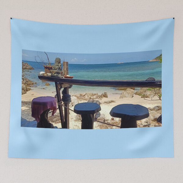 Item preview, Asian dream beach bar with a sea view designed and sold by vibeno1.