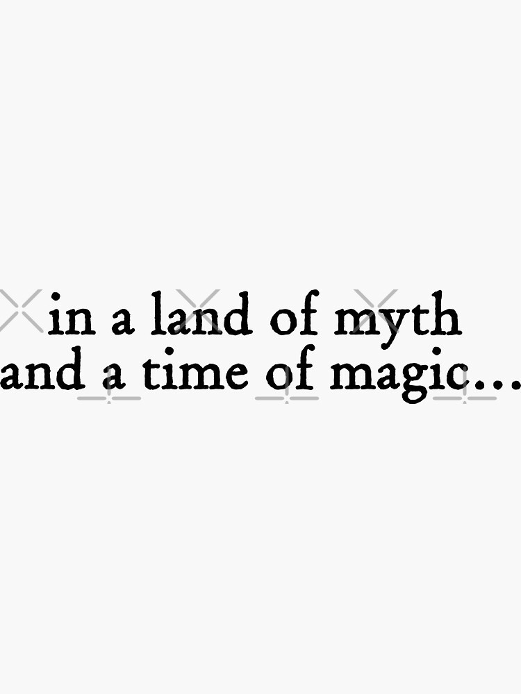 in a land of myth and a time of magic BBC Merlin | Cap