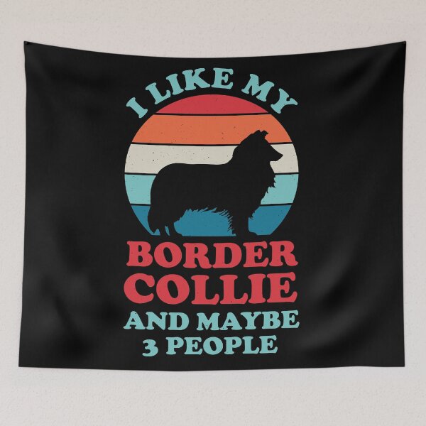 Item preview, Funny Border Collie designed and sold by artworkbyrihen.