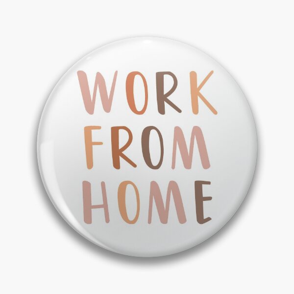 Item preview, work from home sticker designed and sold by Nicz Design Studio.