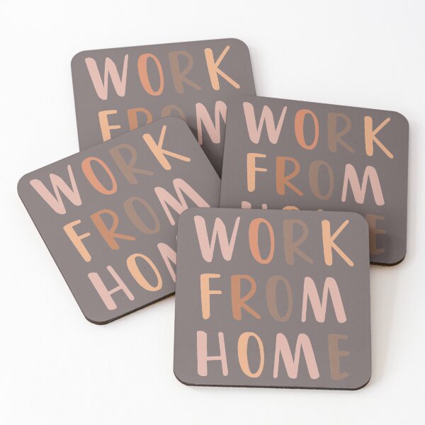 Item preview, work from home sticker designed and sold by Nicz Design Studio.