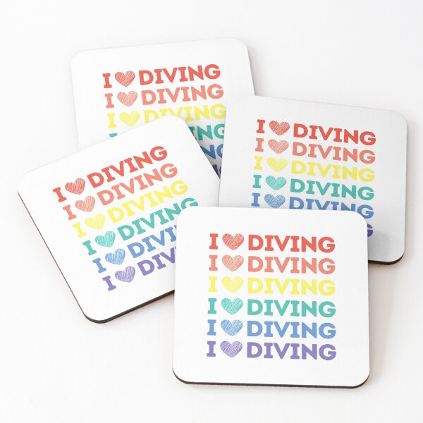Item preview, I Love Diving designed and sold by StudioAquaLumos.