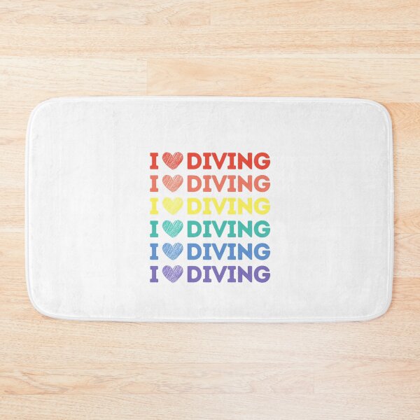 Item preview, I Love Diving designed and sold by StudioAquaLumos.