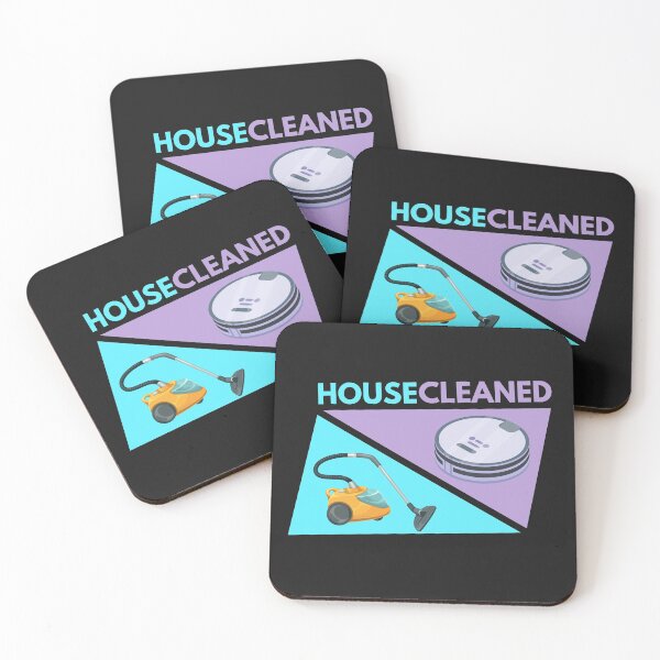 Item preview, House Cleaned, Housekeeping Vacuum and Robot Vacuum Humor designed and sold by SavvyCleaner.