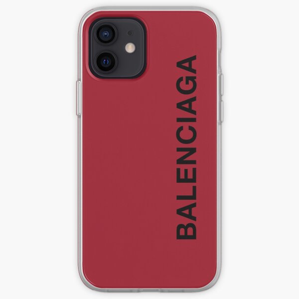 Rojo B. A. L. E. N. C. I. A. G. A Funda blanda para iPhone