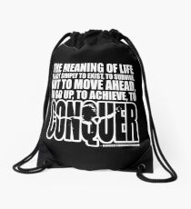 Mochila saco Significado de la vida (CONQUIS Arnold Iconic White)