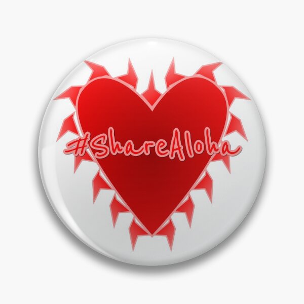 Item preview, Share Aloha Heart designed and sold by ShareAloha.