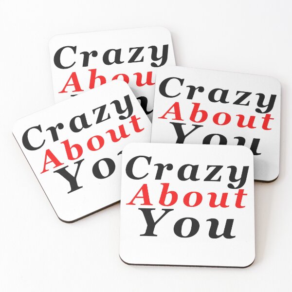 Item preview, Crazy about you design designed and sold by seelya83.