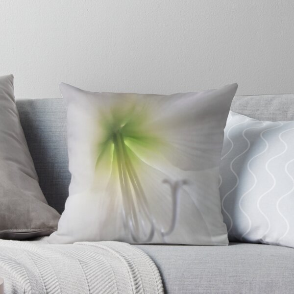 Item preview, Inside white amaryllis Beautiful flowers Botanical Floral designed and sold by Tanja Dianova.