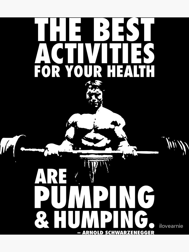 Disover Pumping and Humping Premium Matte Vertical Poster