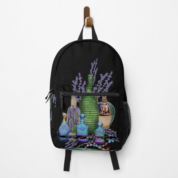 Item preview, Bottles and lavender abstract arrangement designed and sold by Areashor.