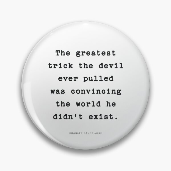 Item preview, Greatest Trick | Quote designed and sold by Wallpacas.