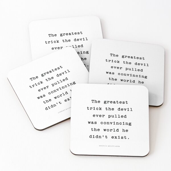 Item preview, Greatest Trick | Quote designed and sold by Wallpacas.