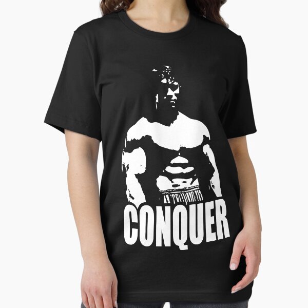 Vista previa del artículo con la obra «CONQUISTA (Arnold de pie)», diseñado y vendido por ilovearnie.