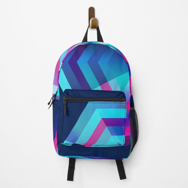 Item preview, Regular star shape polygon in pink and blue designed and sold by IngaDesign.