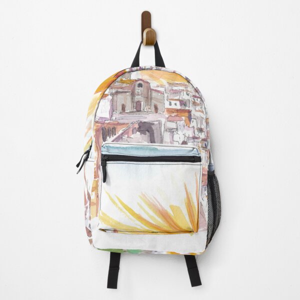 Item preview, Pisticci view of Town on Hill in Matera in Southern Italian Region of Basilicata. designed and sold by artshop77.