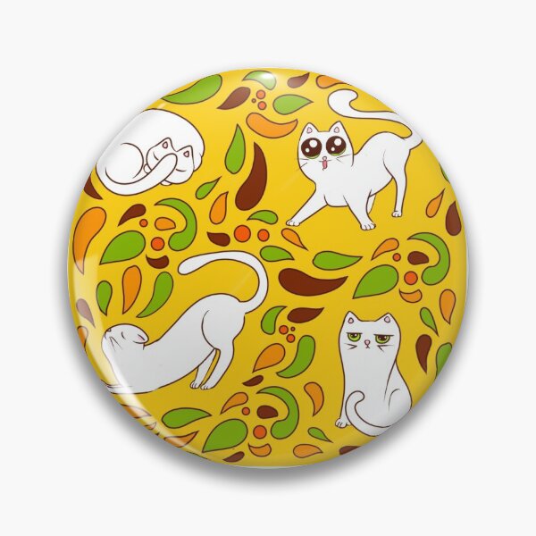 Item preview, Capricious cats (warm colors) designed and sold by MarvelousPSart.