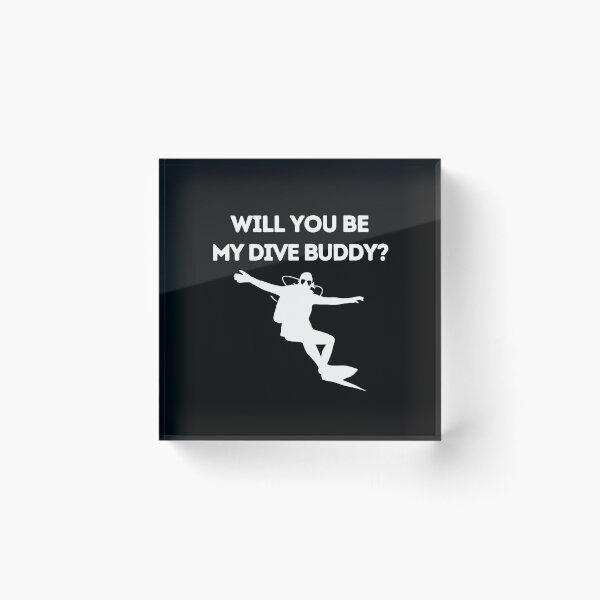 Item preview, Will You Be My Dive Buddy? designed and sold by StudioAquaLumos.