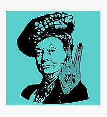 If you may Your Majesty Photographic Print