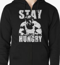 Stay Hungry Zipped Hoodie