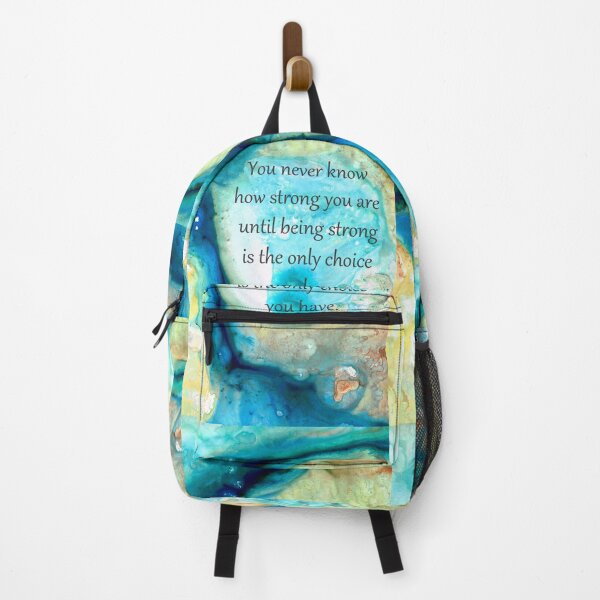 Item preview, Full Strength - Motivational Abstract Art - by Sharon Cummings designed and sold by Sharon Cummings Art.