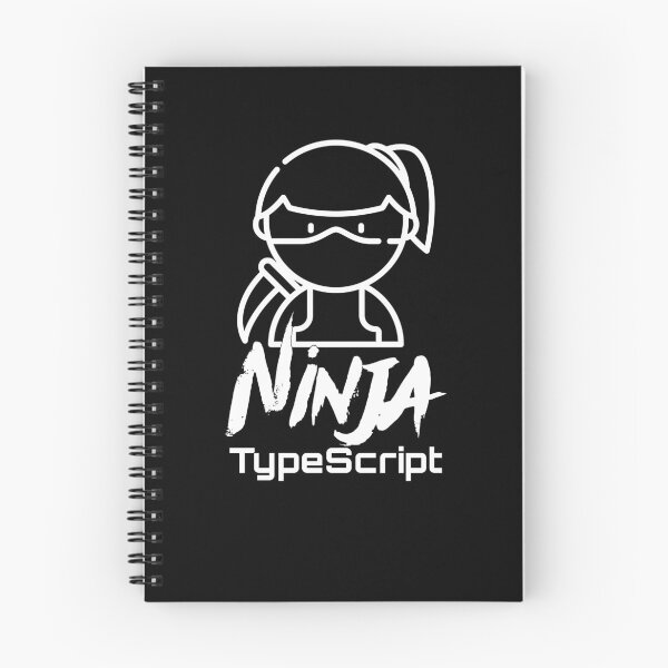 Item preview, TypeScript Ninja (white) designed and sold by Stornu2Ruedas.