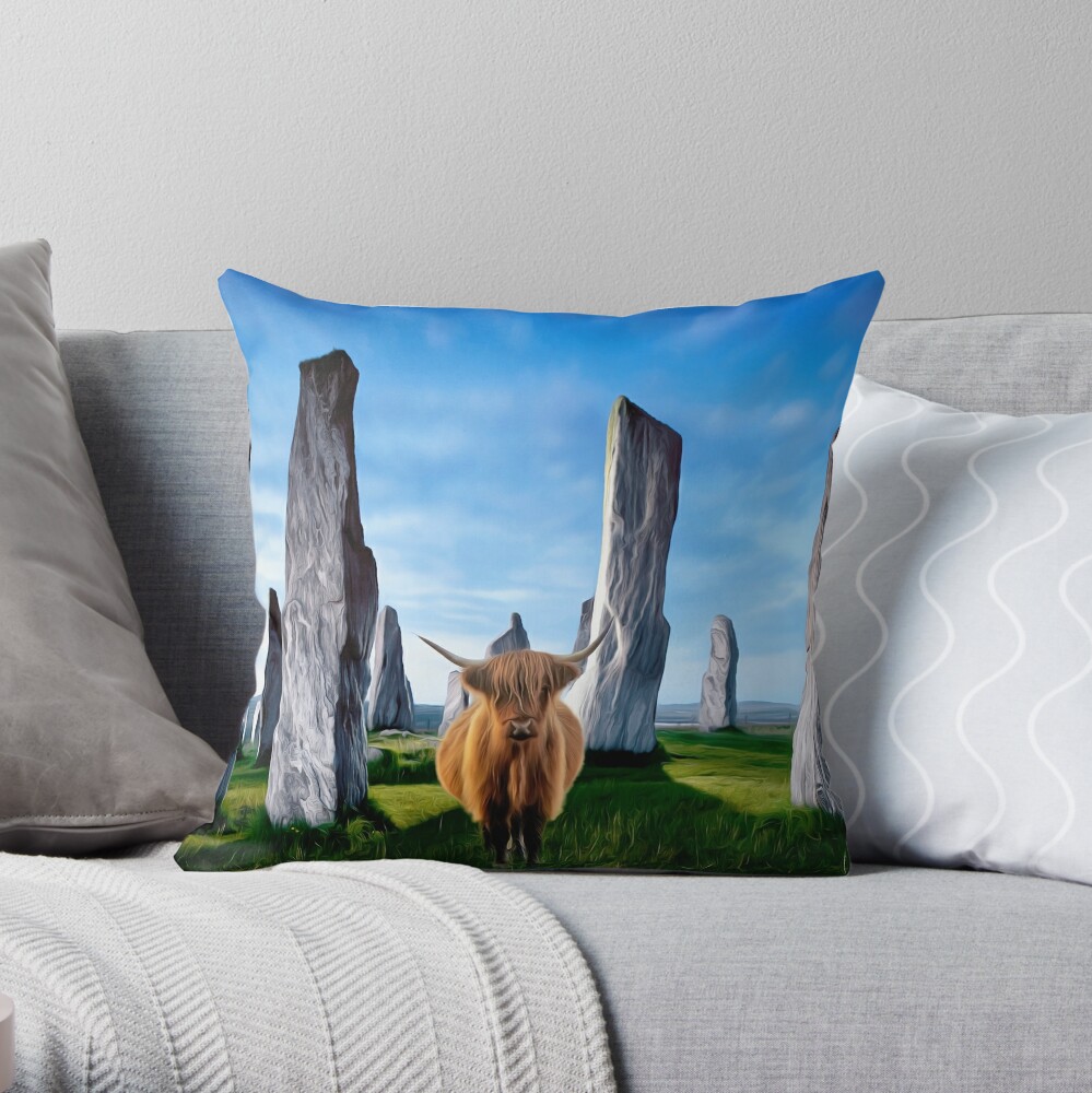 Item preview, Throw Pillow designed and sold by Focal-Art.