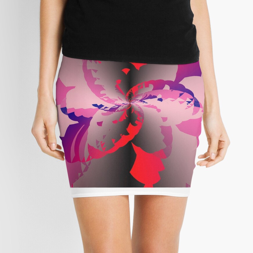 Fractal Revelation Mini Skirt