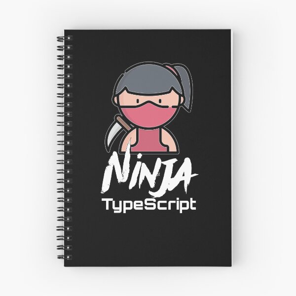 Artikelvorschau, TypeScript Ninja (Farbe weiß) entworfen und verkauft von Stornu2Ruedas.