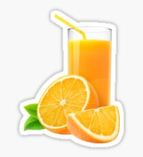 Orange juice Sticker