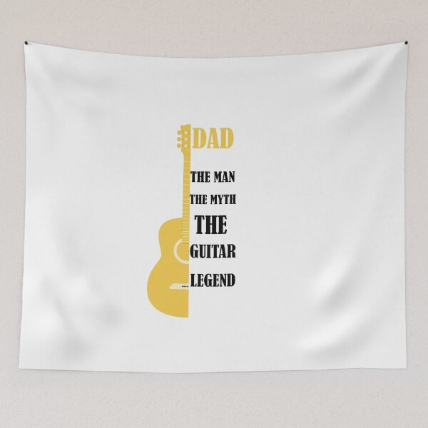 Item preview, Dad the man the myth the guitar legend. designed and sold by shaakir.
