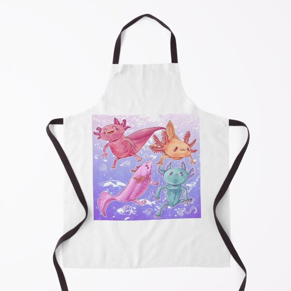 Item preview, Cute Group of Axolotls - An AxoLOT! designed and sold by nbsomething.