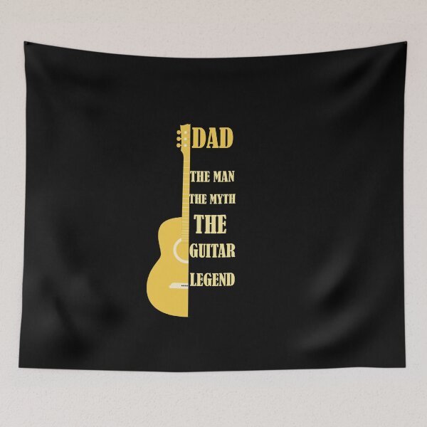 Item preview, Dad the man the myth the guitar legend. designed and sold by shaakir.