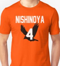 Haikyuu!! Jersey Nishinoya Number 4 (Karasuno) Unisex T-Shirt