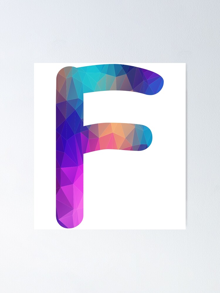 The Letter F Poster