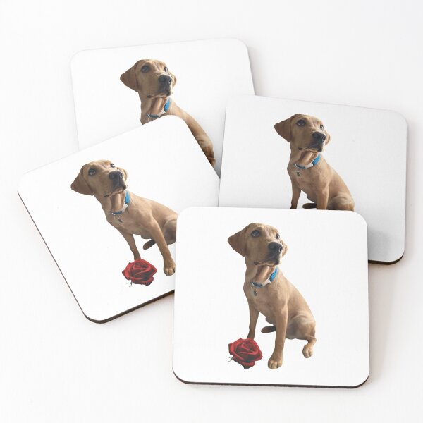 Item preview, Dexter the Fox Red Labrador - Sitting Rose designed and sold by DexterFRL.