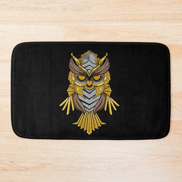 Item preview, Golden Mecha Owl designed and sold by pixeldsigns.