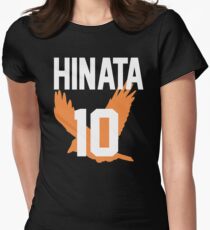 Haikyuu!! Jersey Hinata Number 10 (Karasuno) Women's Fitted T-Shirt