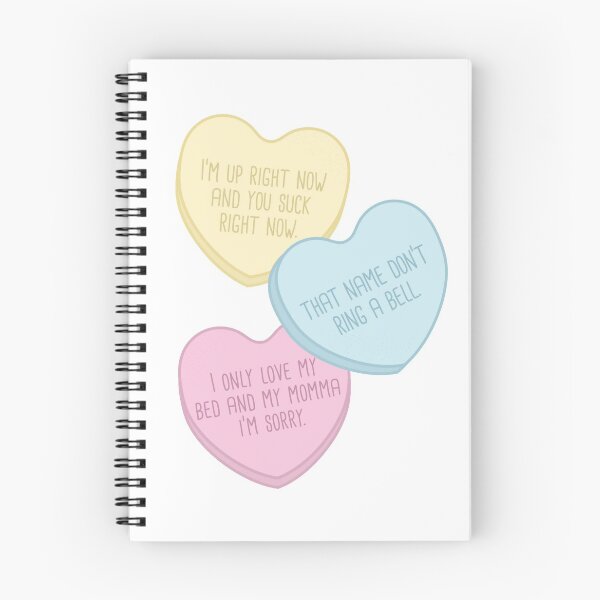 Item preview, Rude Candy Hearts - Drake lyrics designed and sold by Paddock9Designs.