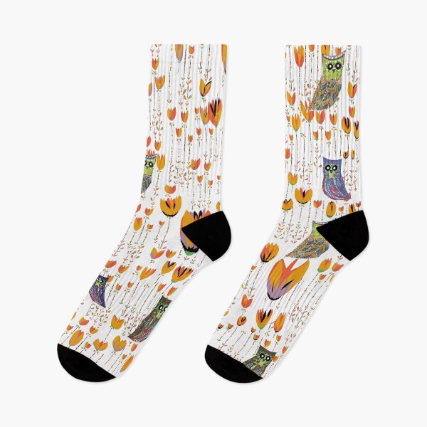 Item preview, Tulipa owls, scandinavian style designed and sold by ZjalDesign.