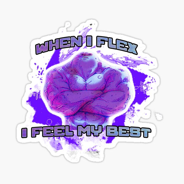 Item preview, When i flex i feel my best OMORI designed and sold by fune2001.