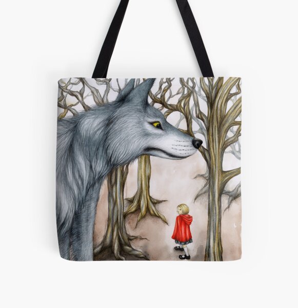 Not Out of the Woods All Over Print Tote Bag
